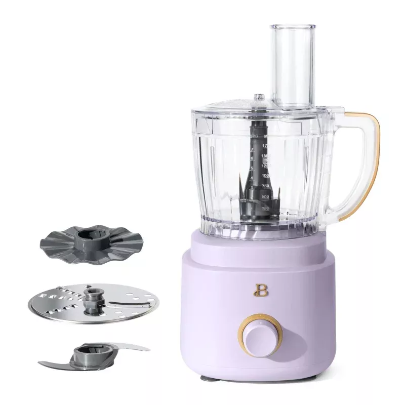 10-Cup Food Processor with Accessories - Lavender