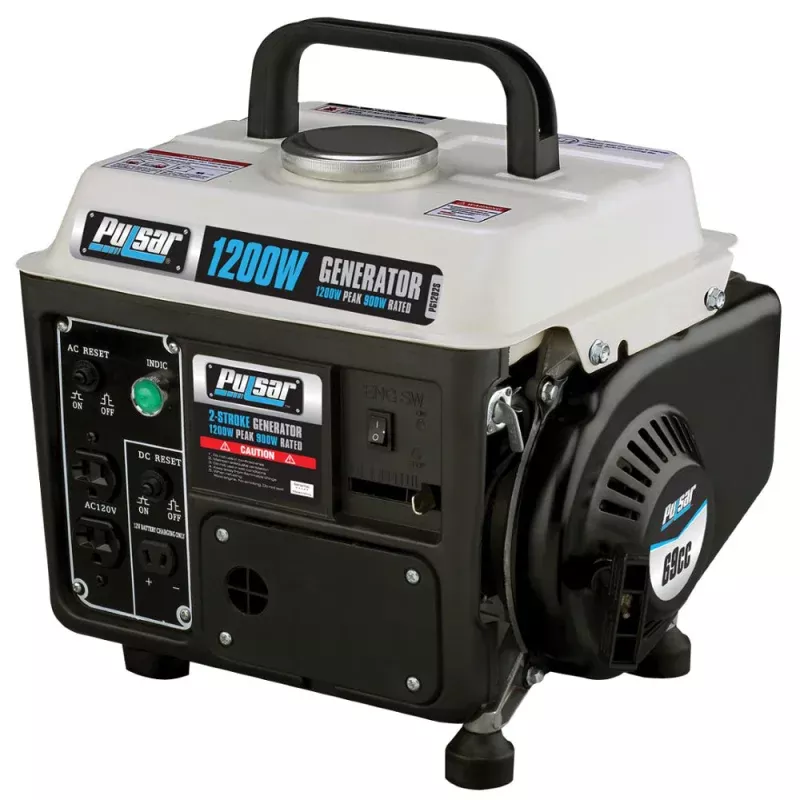 1200 Watts Portable Gasoline/Oil 2-Stroke Generator