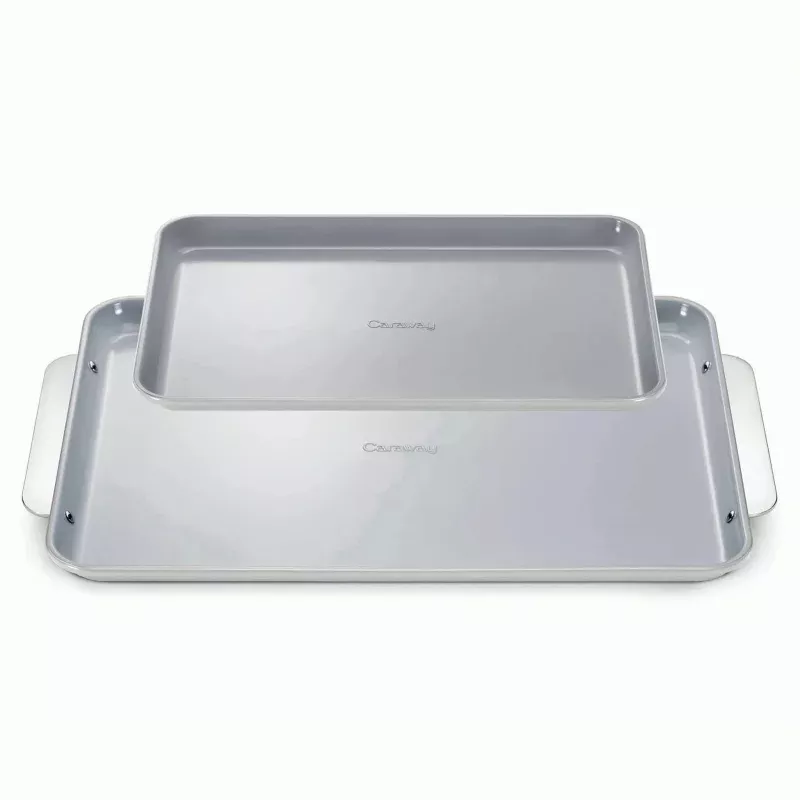 2pc Duo Baking Sheet Set - Gray