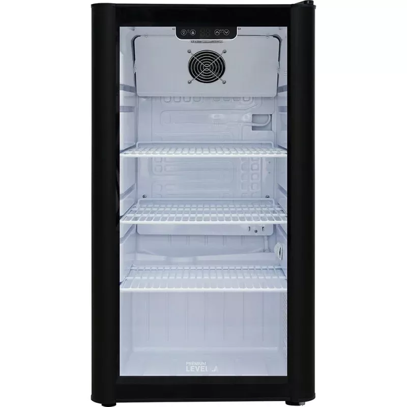 3.1 CuFt Single Door Display Refrigerator in Black