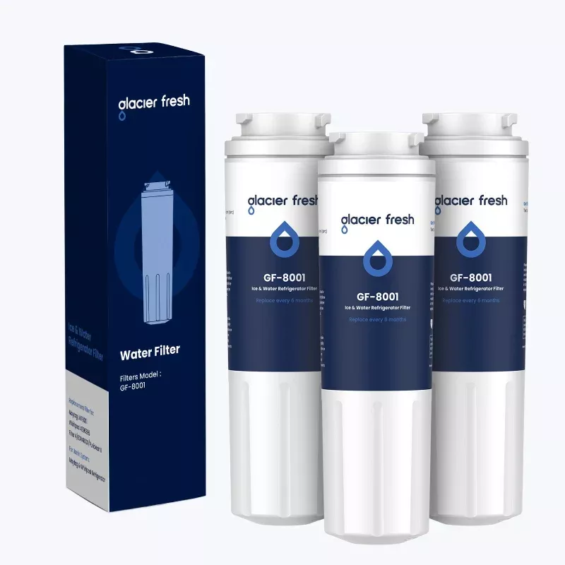 3-Pack EDR4RXD1, Water Filter 4, 4396395 Replacement by Glacier Fresh