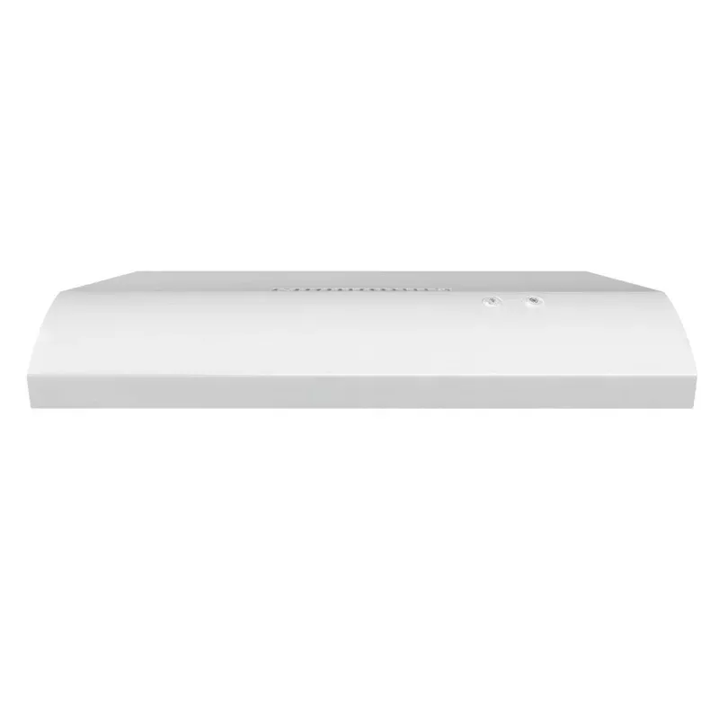 30" 190 CFM Recirculating Range Hood - White