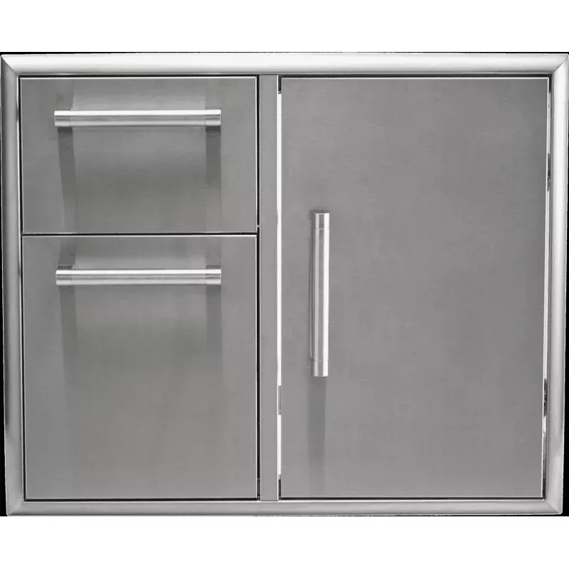 31" Access Door & Double Drawer Combo