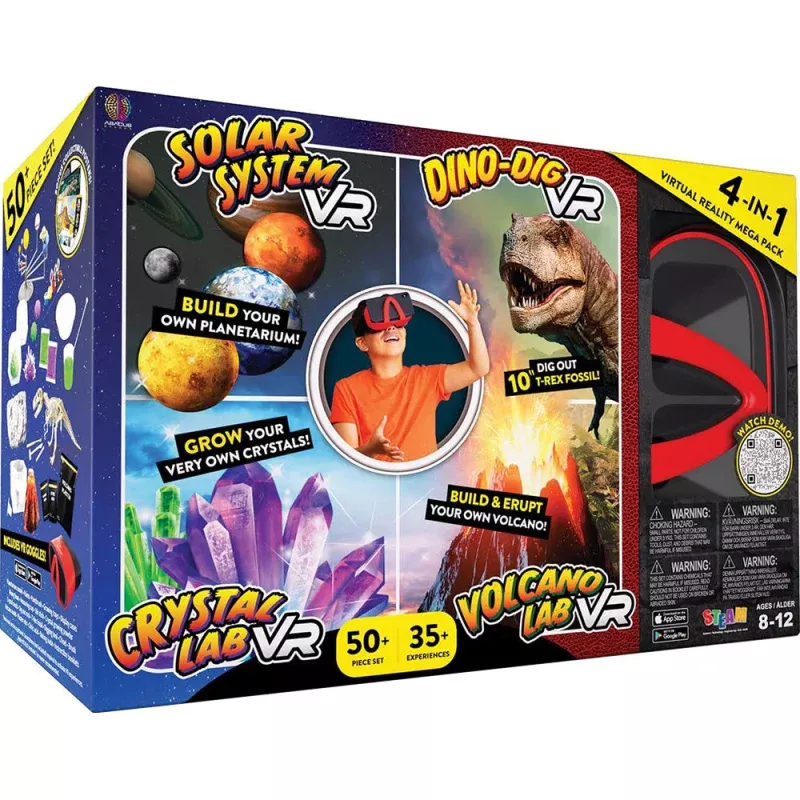 4-in-1 Virtual Reality Mega Science Pack