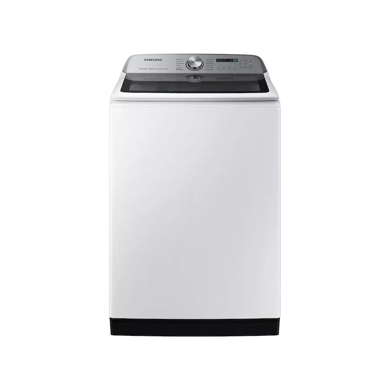 5.2 cu. ft. Large Capacity Smart Top Load Washer with Super Speed Wash in White