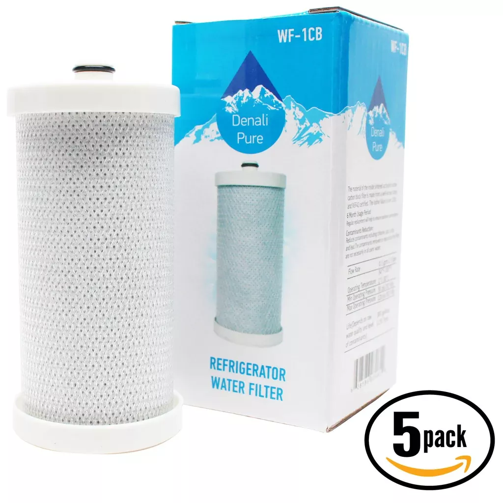 5-Pack White Westinghouse WRS26MR4JW1 Refrigerator Water Filter Replacement