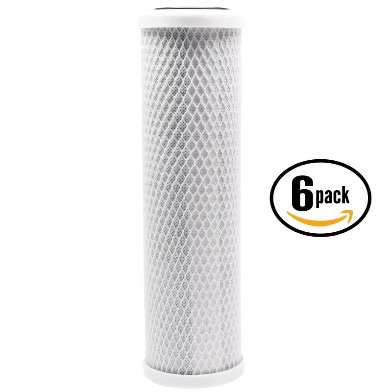 6-Pack Express Water ROALK5DC Activated Carbon Block Filter Replacement