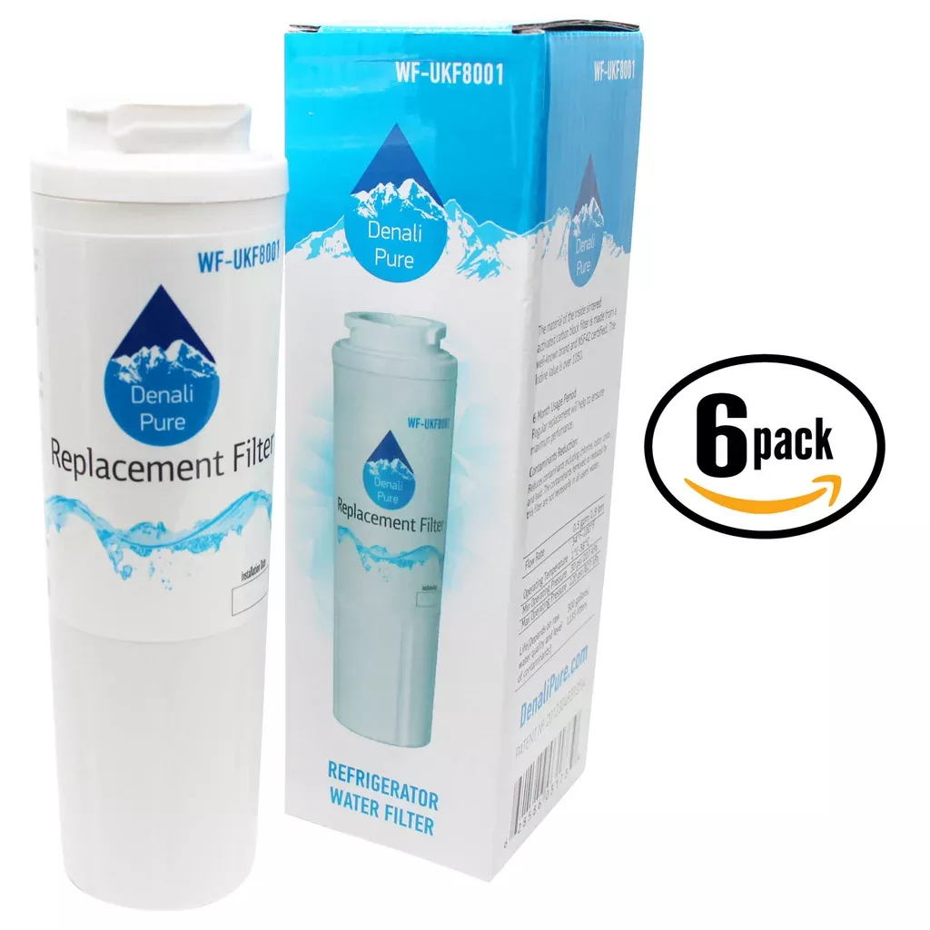 6-Pack Jenn-Air JCD2292HTW Refrigerator Water Filter Replacement