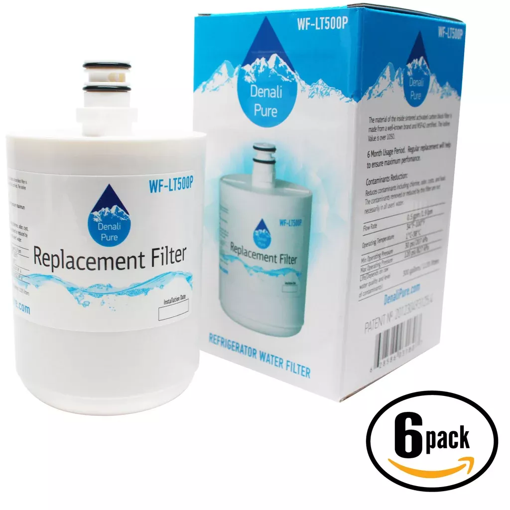 6-Pack Sears/ Kenmore 79551319012 Refrigerator Water Filter Replacement
