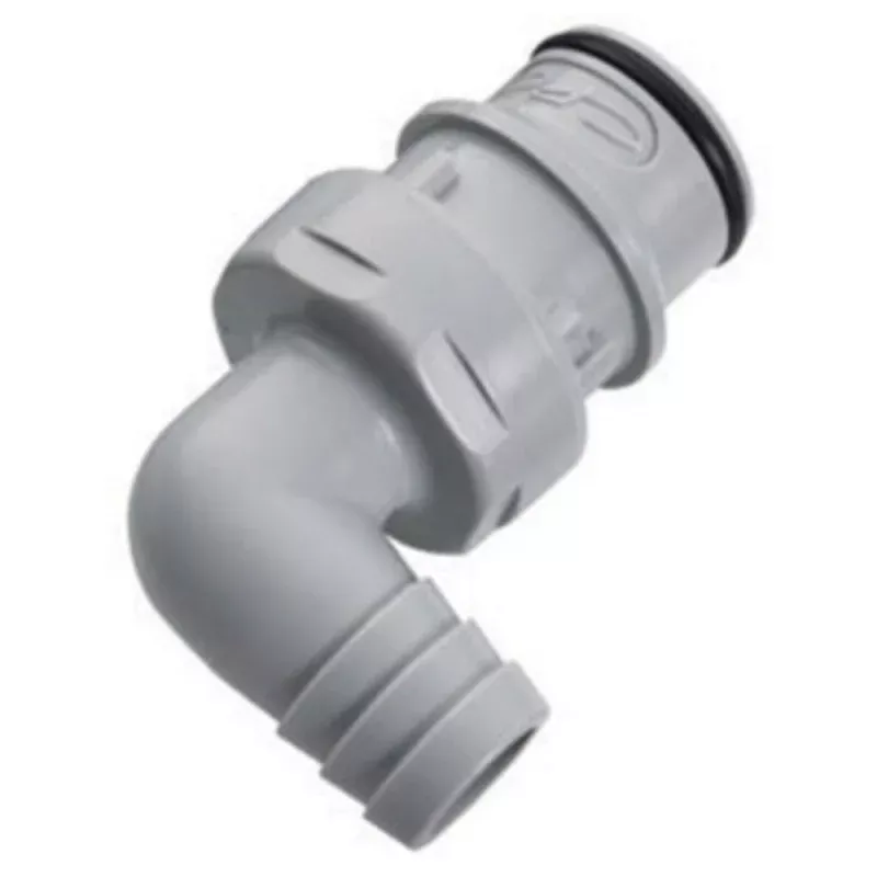 65400 NSF Non-Valved Elbow Hose Barb Coupling Insert 3/4 ID Barb