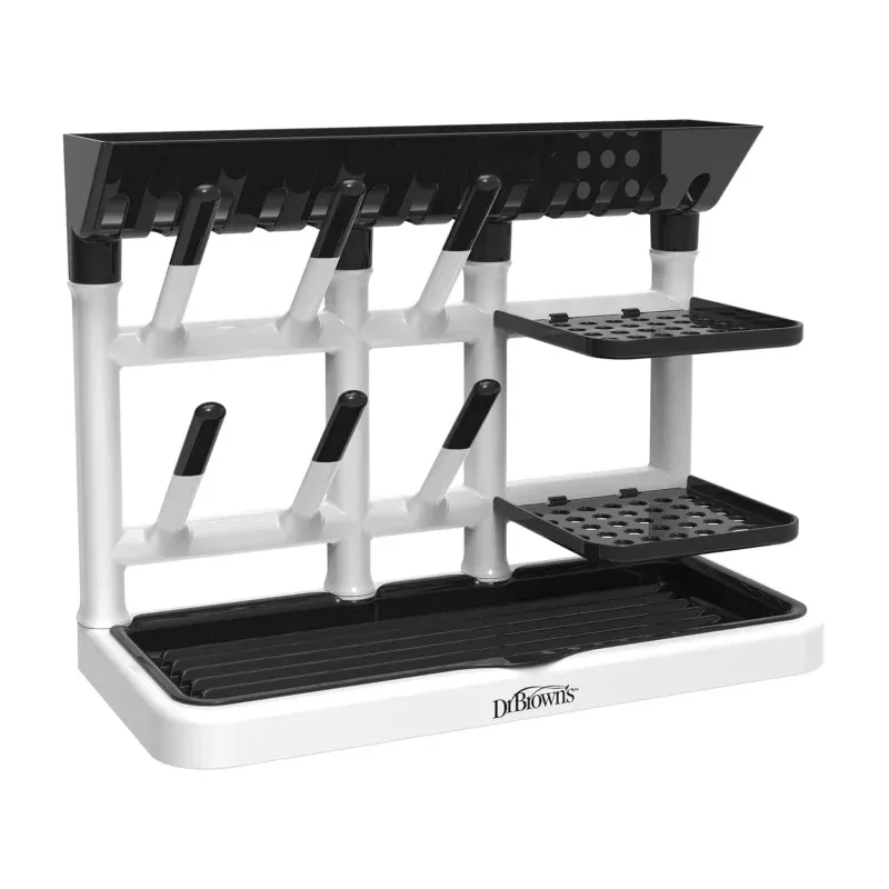 Bottle Drying Tower: Freestanding, Countertop, Polypropylene & ABS Material
