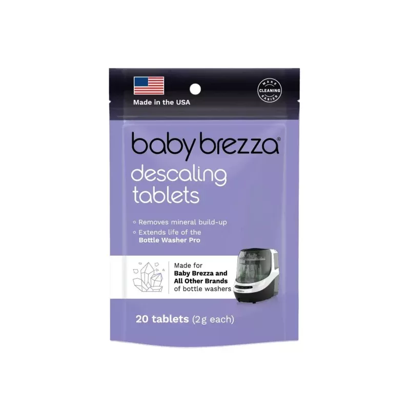 Bottle Washer Descaling Tablets - Baby Brezza Pro - Unscented