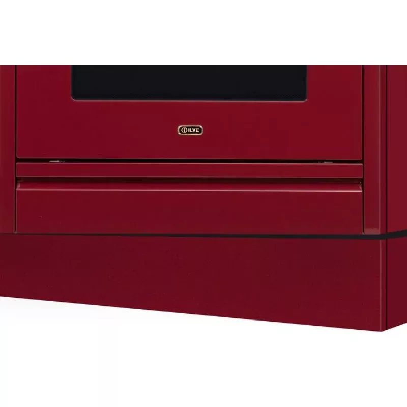 Burgundy Toe Kick for 30" Nostalgie and Pro Ilve Range