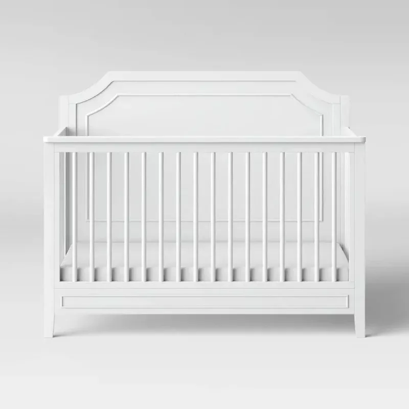 Chloe Regency 4-in-1 Convertible Crib - White
