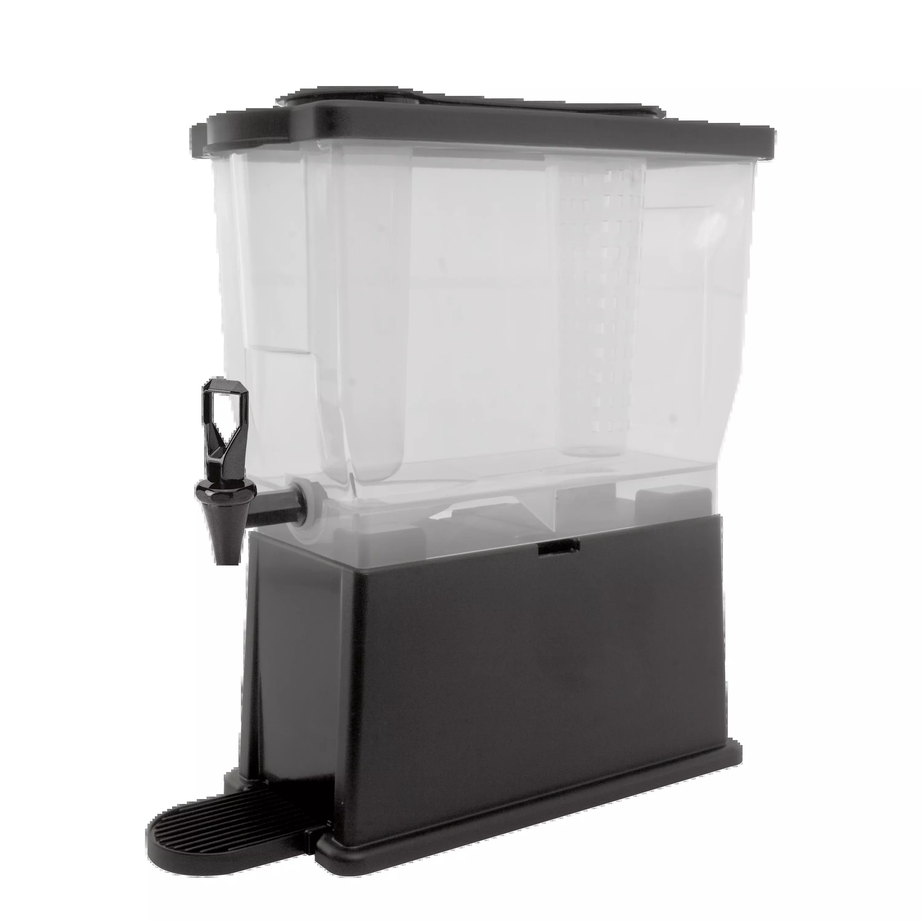 Classic Cold Beverage 3-Gallon Round Beverage Dispenser in Black