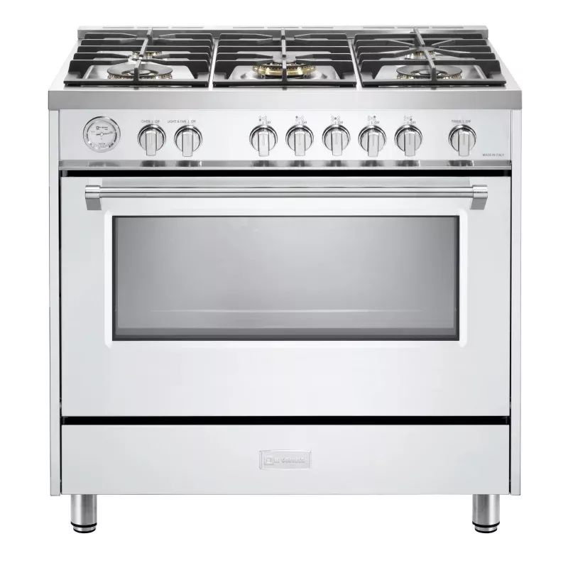 Designer 36" Gas Single Oven Range - White