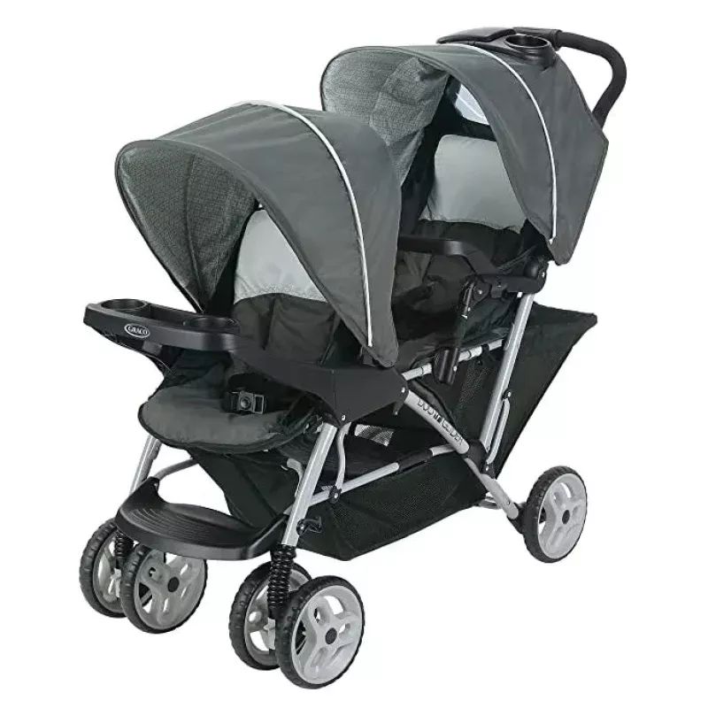 DuoGlider Double Stroller - Glacier