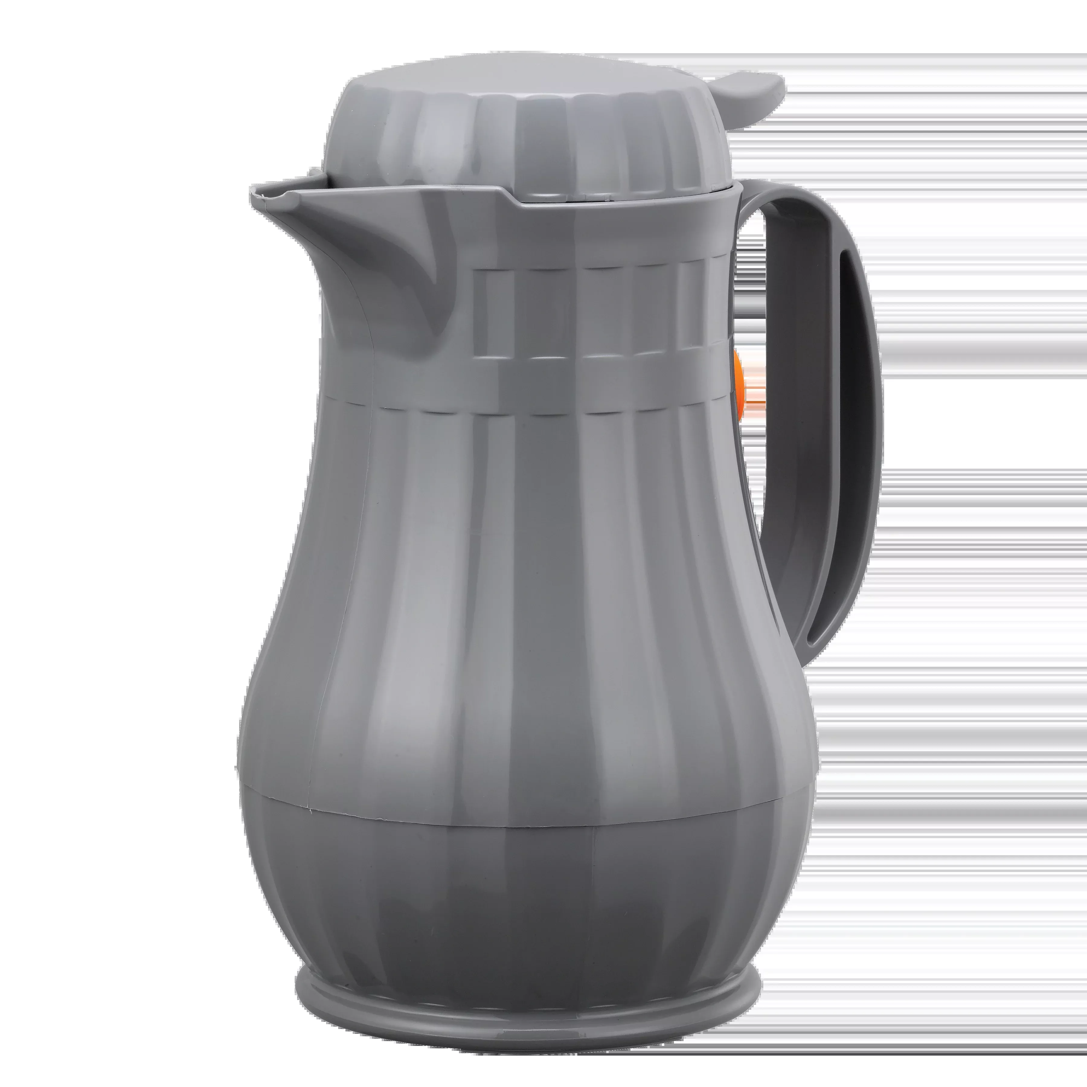 Eco-Serv™ Carafe 0.6-Liter Foam Lined Plastic Server with Push Button Lid in Slate Gray