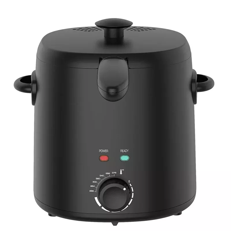 Electric Deep Fryer - Matte Black