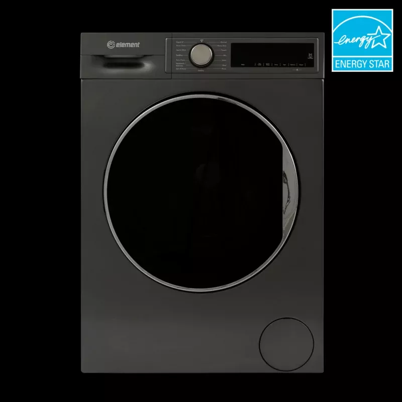Element 24-inch 2.2 cu. ft. Front Load Washer - Gray, ENERGY STAR (ECW2224EGG)