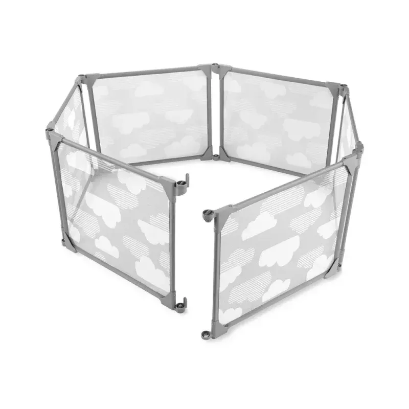Enclosure Expandable Baby Gate - Gray