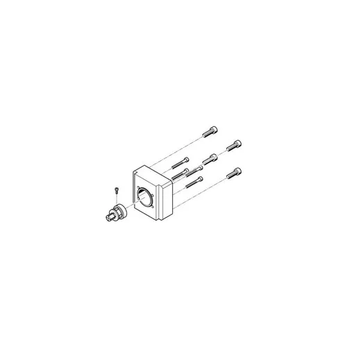 Festo EAMM-A-L27-55A Axial kit