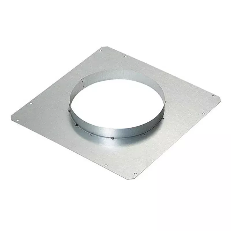 Front Panel Rough-In Plate - 8" Round, DLI-A