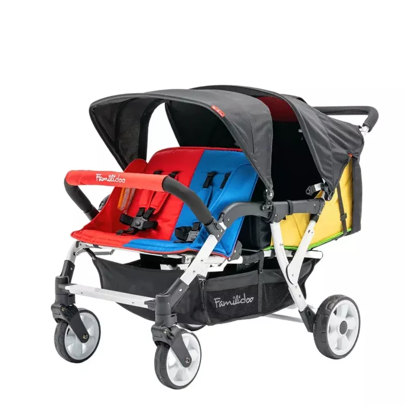 H4E Quad 4 Seat Baby Stroller