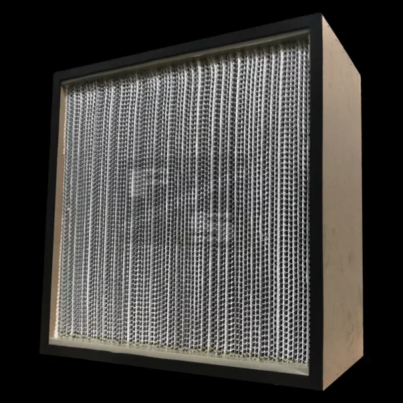HEPA Filter 99.97% ISO E12 24x24x11.5 Wood Frame