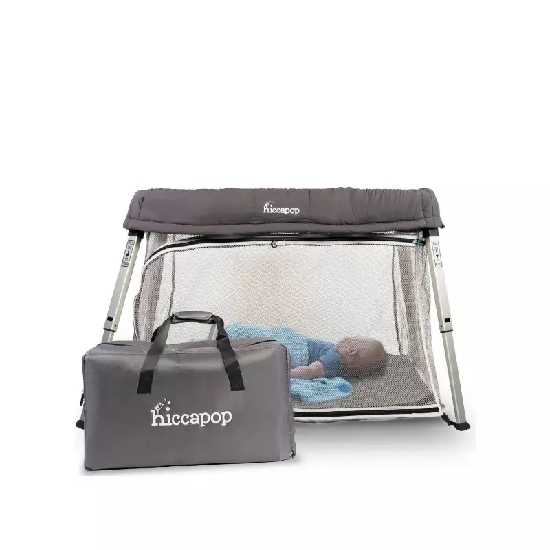 Hiccapop Travel Pod Playard - Gray