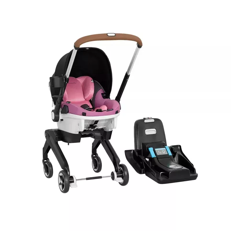 Infant Car Seat and Stroller Combo - Opal Pink