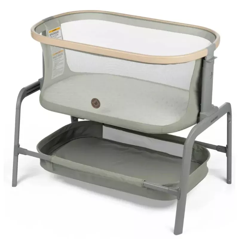 Iora Baby Bassinet & Bedside Sleeper - Classic Green