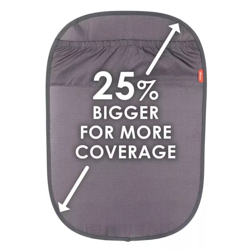 Kick Mat Seat Protector - Stuff 'N Scuff XL - Gray