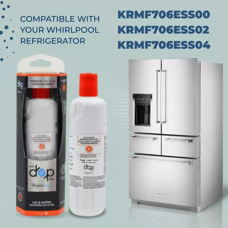KitchenAid Model KRMF706ESS01 Water Filter Replacement
