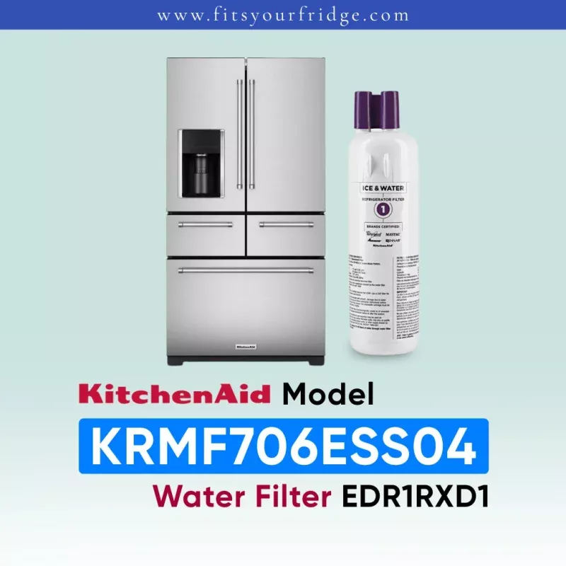KitchenAid Refrigerator KRMF706ESS04 Water Filter
