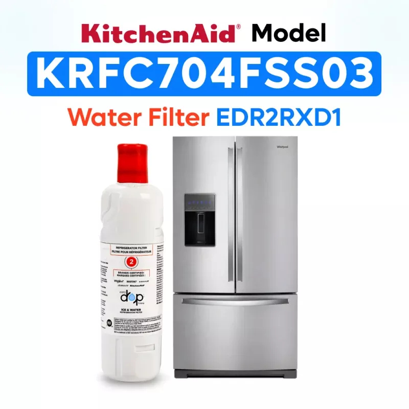 KitchenAid Refrigerator Model KRFC704FSS03 Water Filter