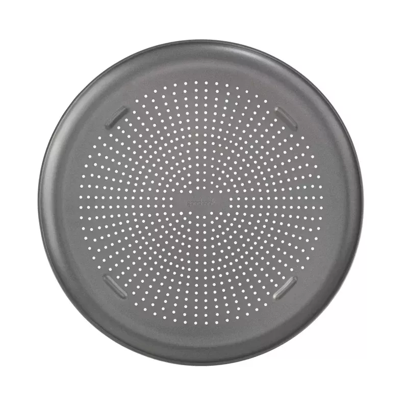 Large Nonstick Carbon Steel Pizza Pan - Gray