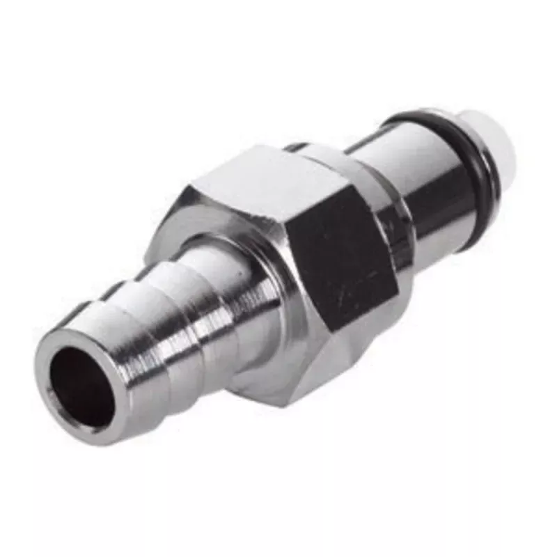 LCD22006 Valved In-Line Hose Barb Coupling Insert 3/8 ID Barb