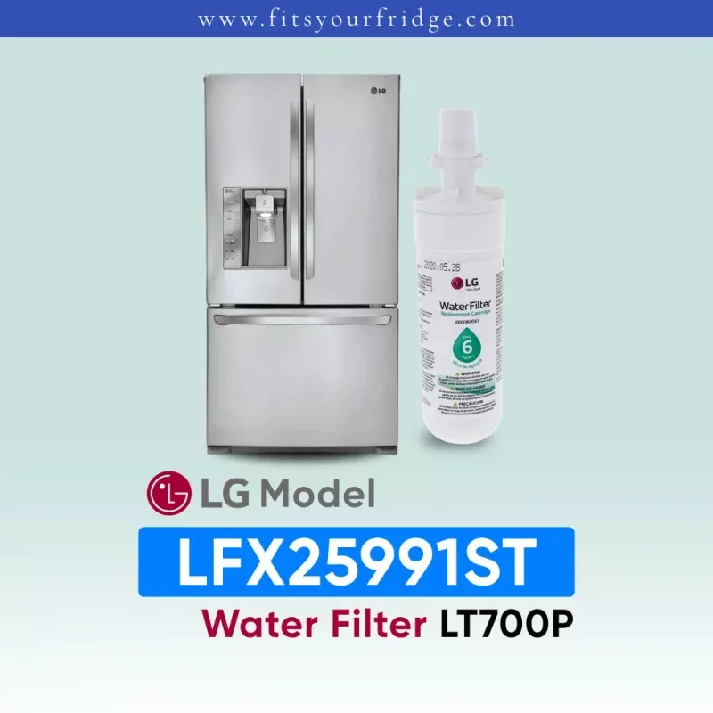 LG Refrigerator LFX25991ST Water Filter