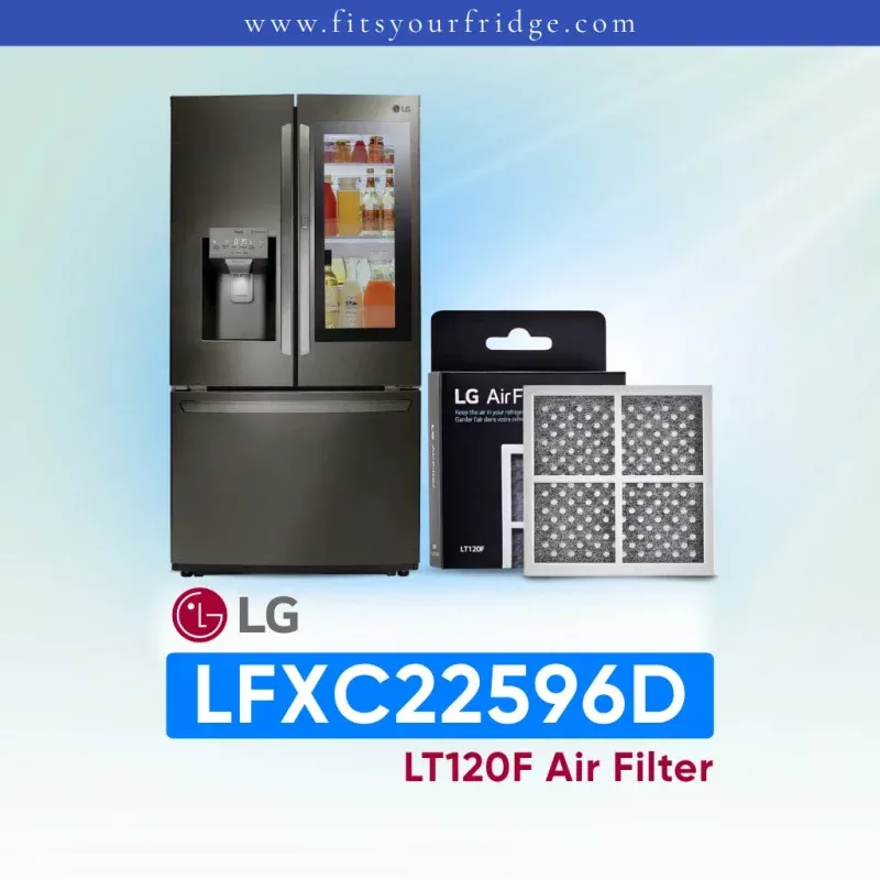 LG Refrigerator Model LFXC22596D Compatible Fresh Air Filter
