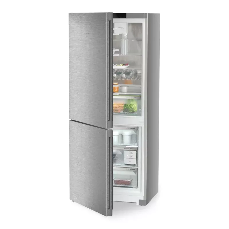 Liebherr C7620L 30" Bottom Freezer Refrigerator, Left Hinge Stainless Steel
