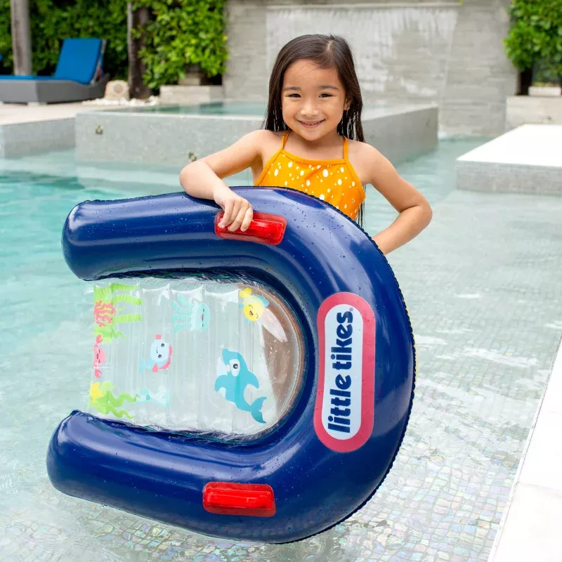 Little Likes Inflatable Kick Board Sea Through Window