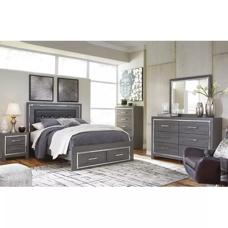 Lodanna Storage King Bed Set