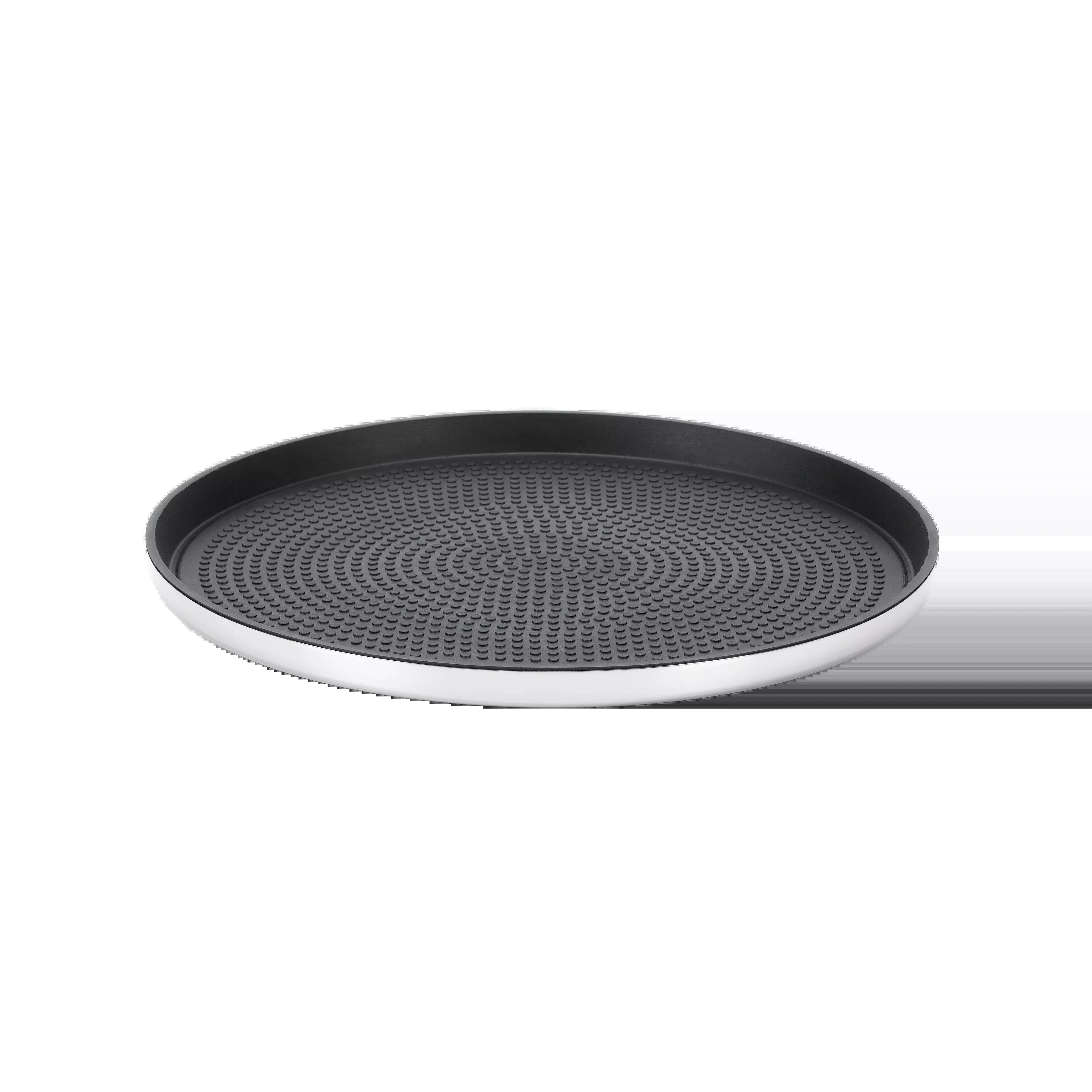 Modern Edge Small 9" Round Serving Tray in Polished Stainless