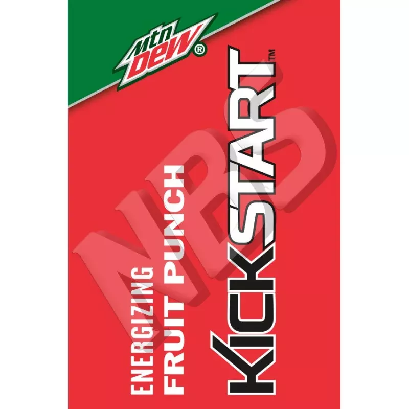 Mtn Dew Kickstart Fruit Punch UF1 Decal