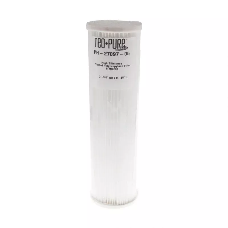 Neo-Pure PH-27097-05 9-3/4" High Efficiency Pleated Filter 5 micron