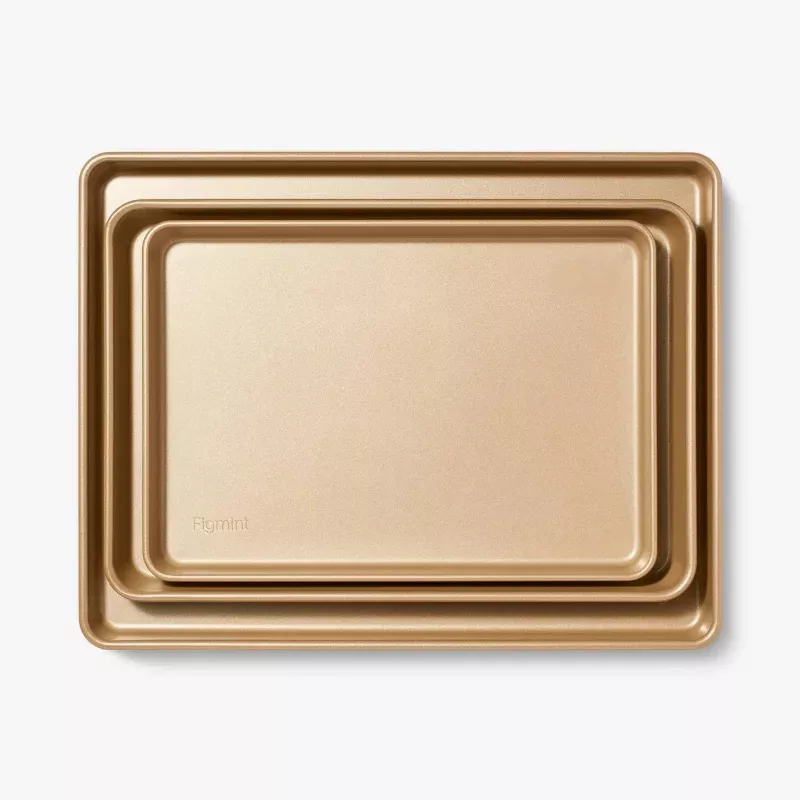 Nonstick Baking Sheet Set - Gold