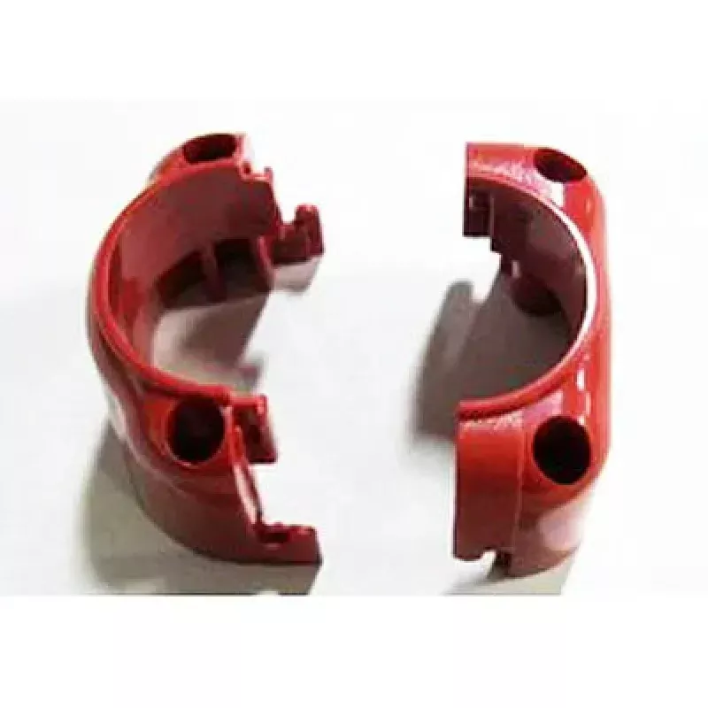 PH12-98-R: Wunder-Bar Bargun Split Handle Heel, 12 Button, Red