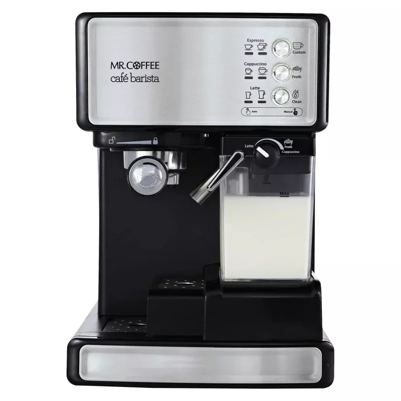 Programmable Espresso & Cappuccino Maker - Black