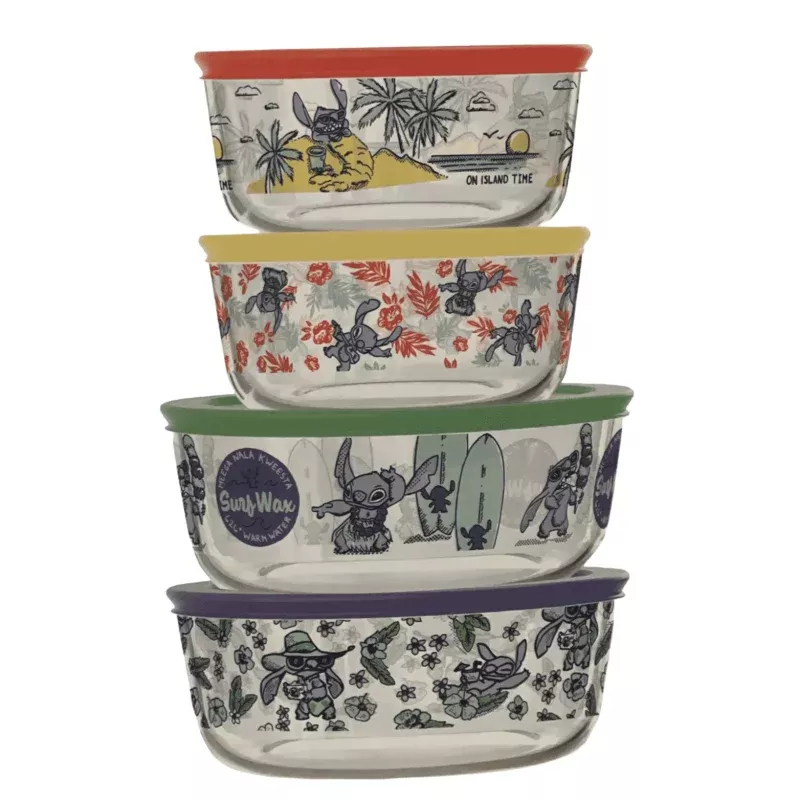 Pyrex 8-Piece Decorated Food Storage Set
